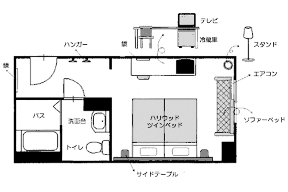 トリプルルーム